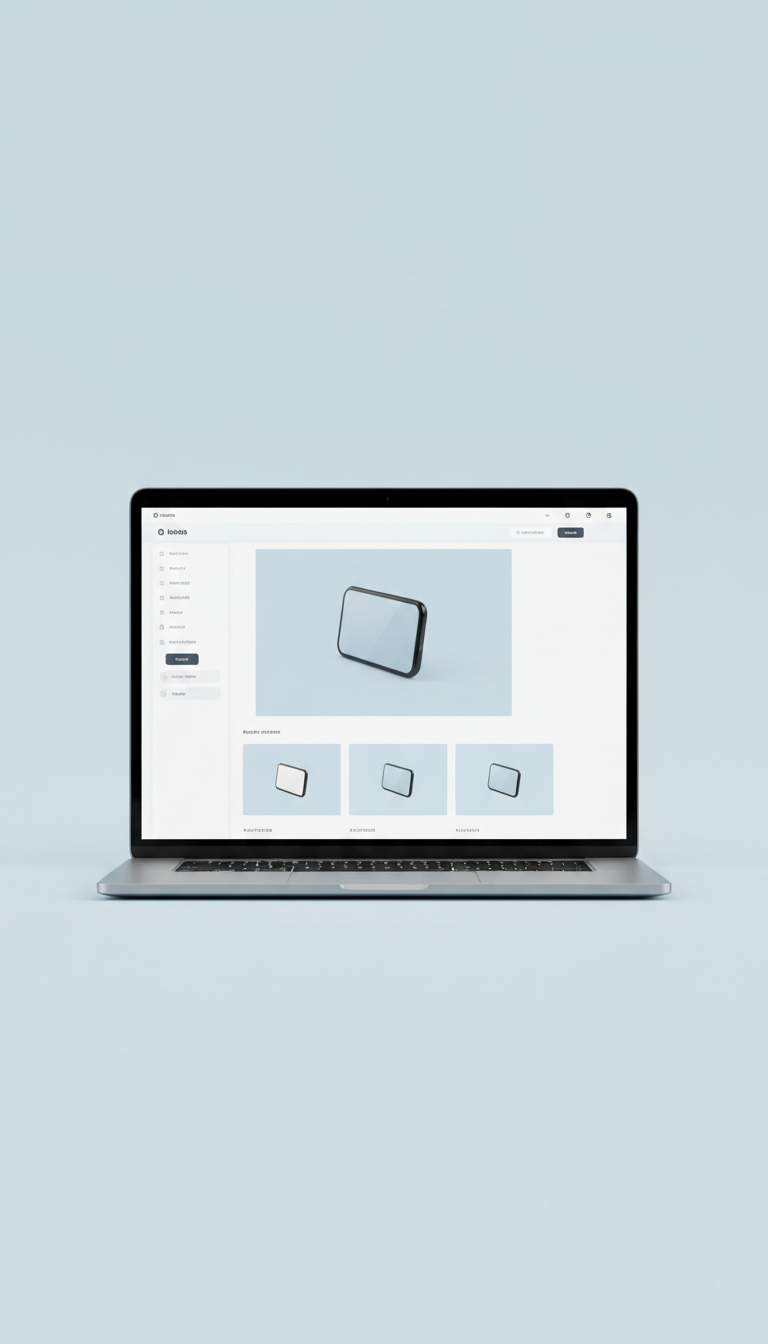 Customizable Product Page Theme for Laptops