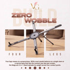 3-in-1 Adjustable Device Stand™ |Compatible For Laptop, Tablet & Phone Stand