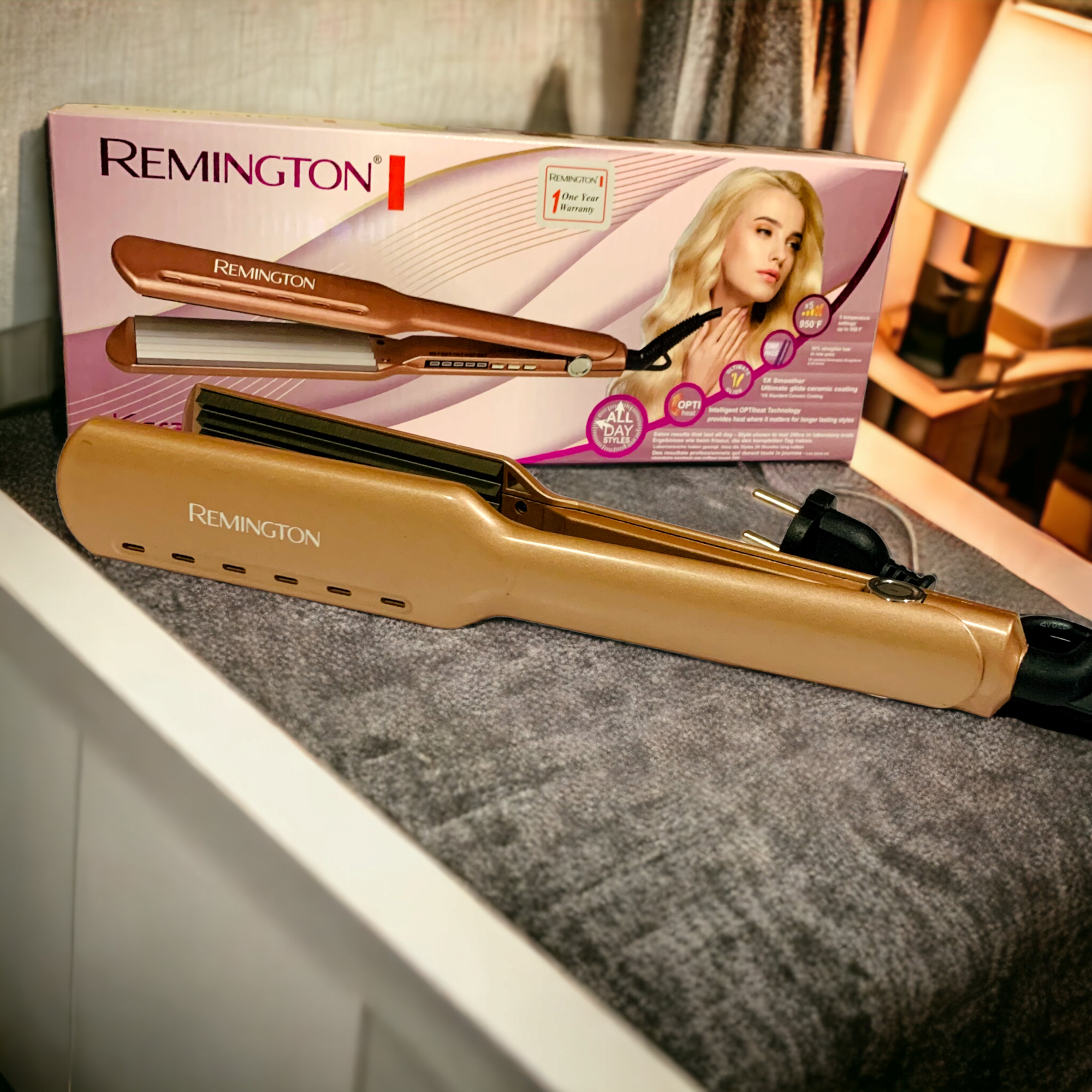 Remington Professional Keratin Therapy Hair Crimper 950° Heat