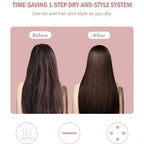One Step Hot Air Brush (Dryer + Straightener + curler)