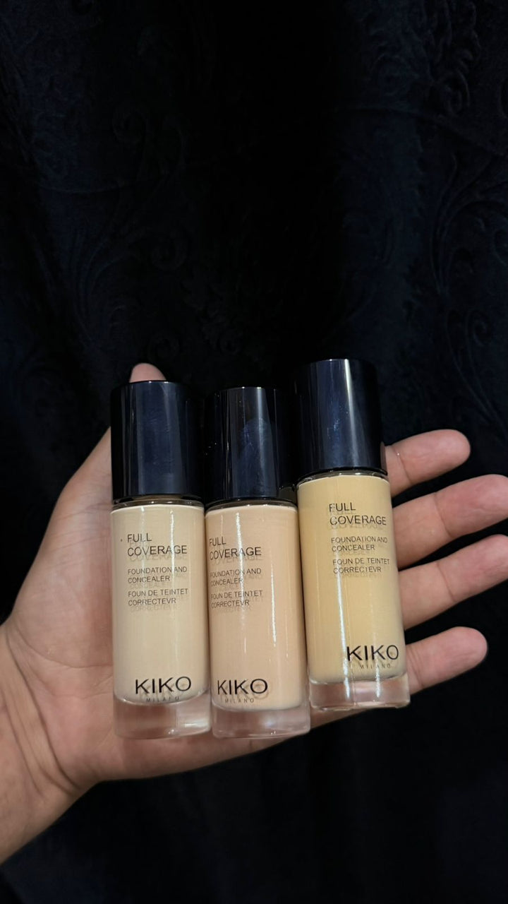 Kiko 2 in 1 Foundation And Concealer - Full coverage