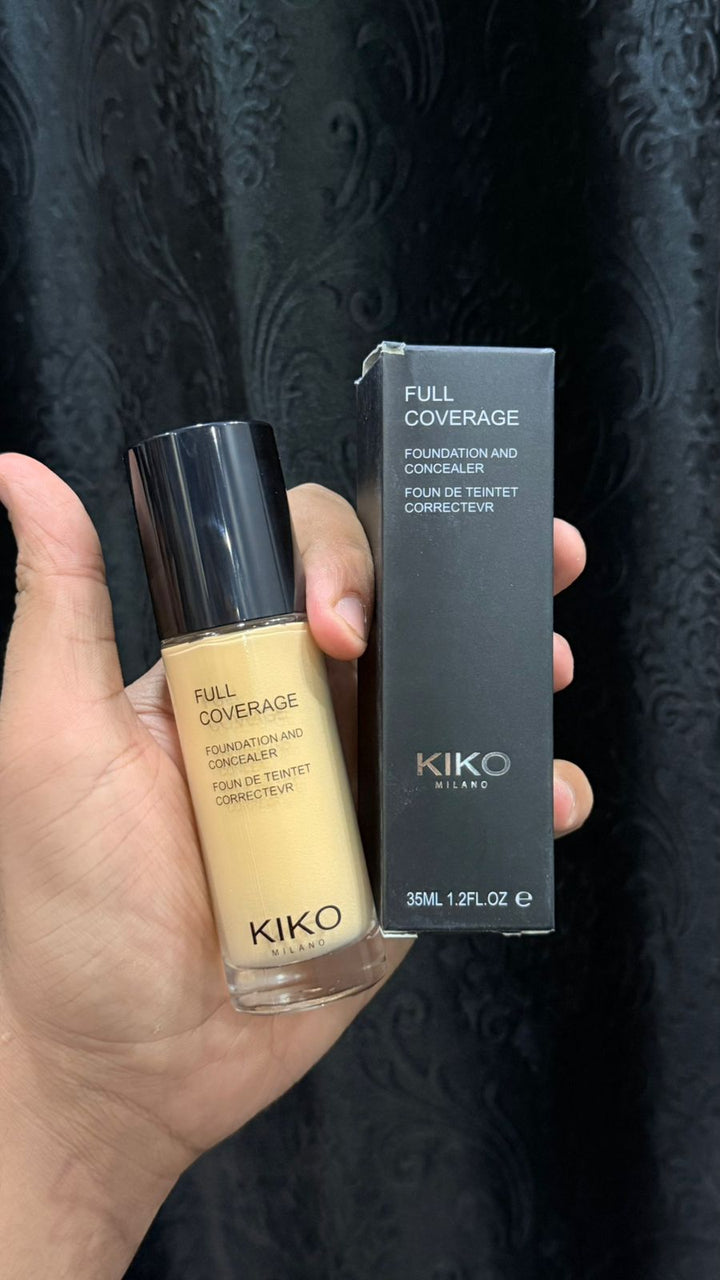 Kiko 2 in 1 Foundation And Concealer - Full coverage