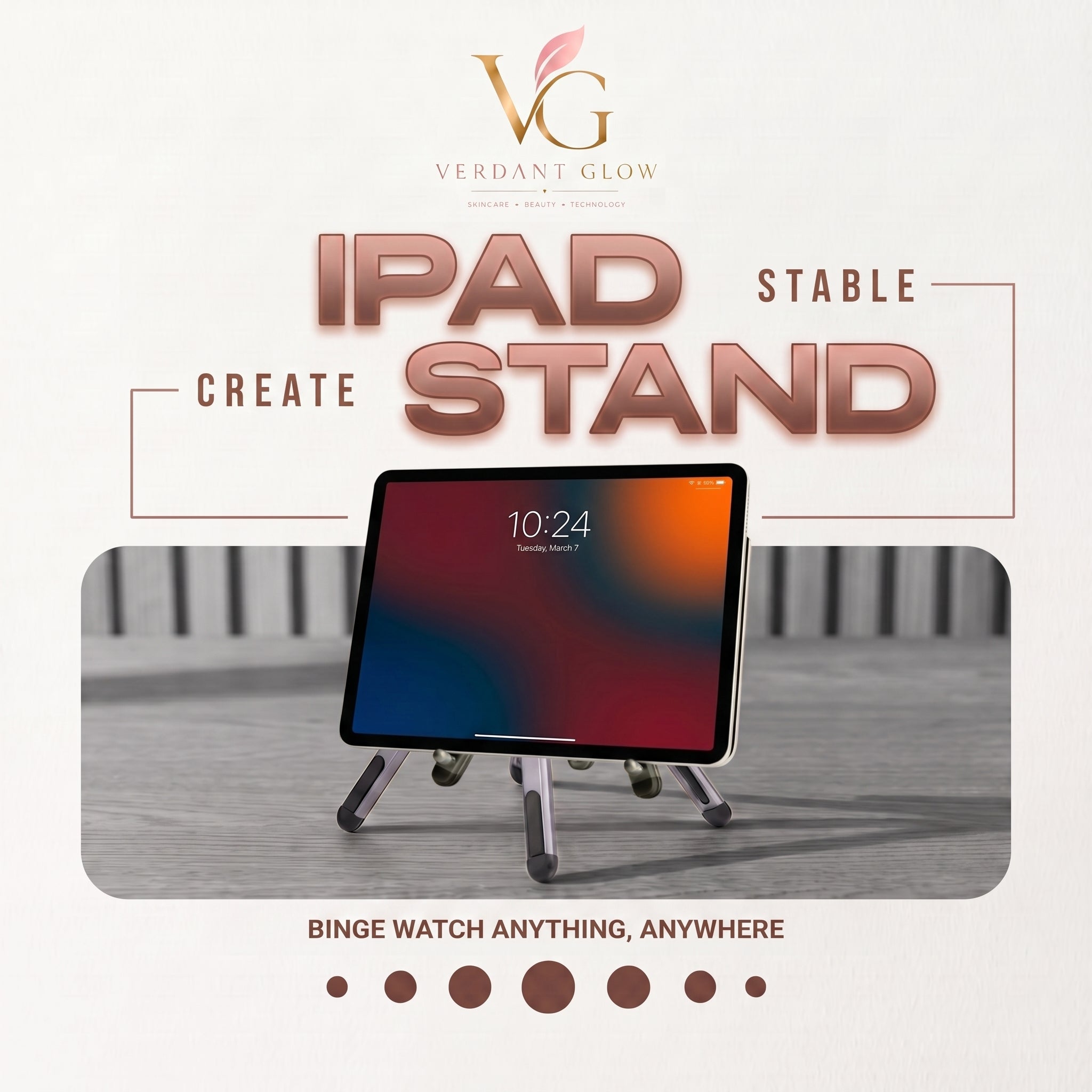 3-in-1 Adjustable Device Stand™ |Compatible For Laptop, Tablet & Phone Stand