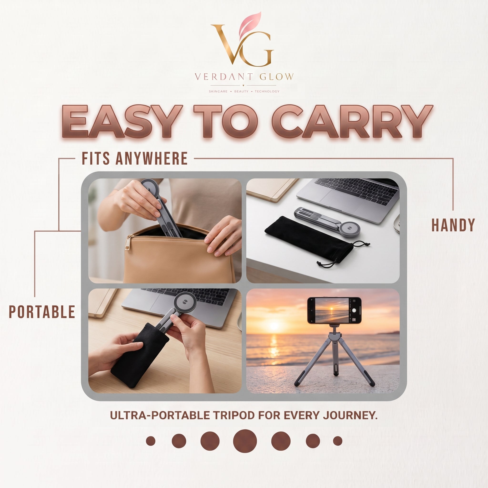 3-in-1 Adjustable Device Stand™ |Compatible For Laptop, Tablet & Phone Stand