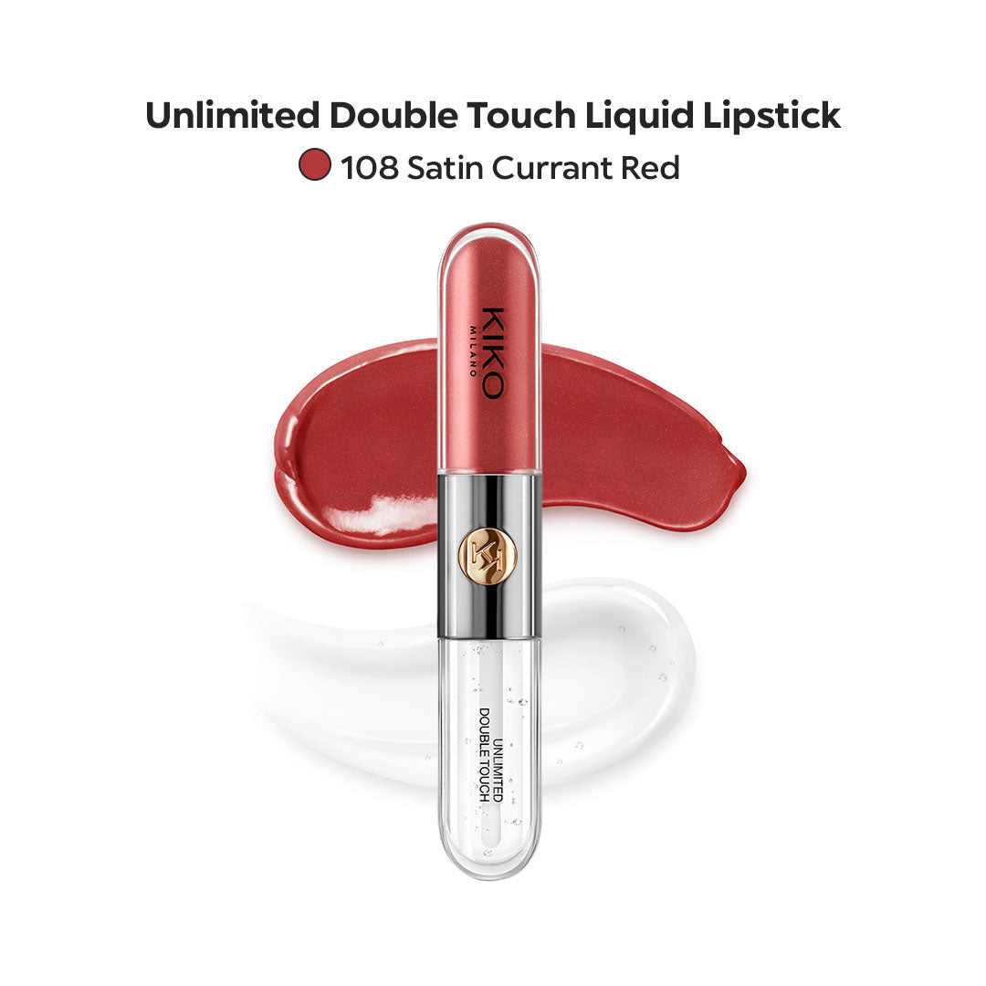 Kiko Unlimited Double Touch (Lipstick + Gloss)