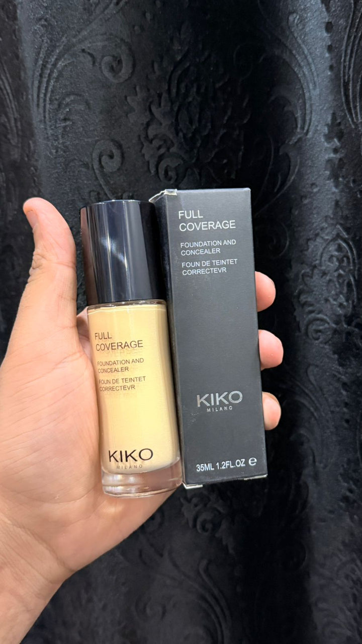 Kiko 2 in 1 Foundation And Concealer - Full coverage